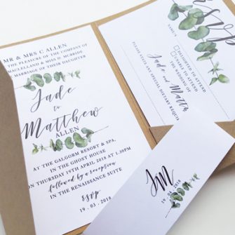 Darling Stationery Save the Date and Invites