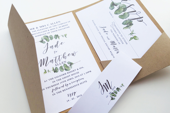 Darling Stationery Save the Date and Invites