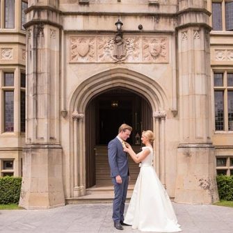 Lough Eske Front Entrance Steps