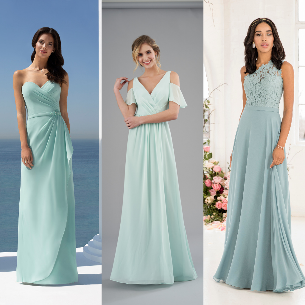 Green Bridesmaids Dresses