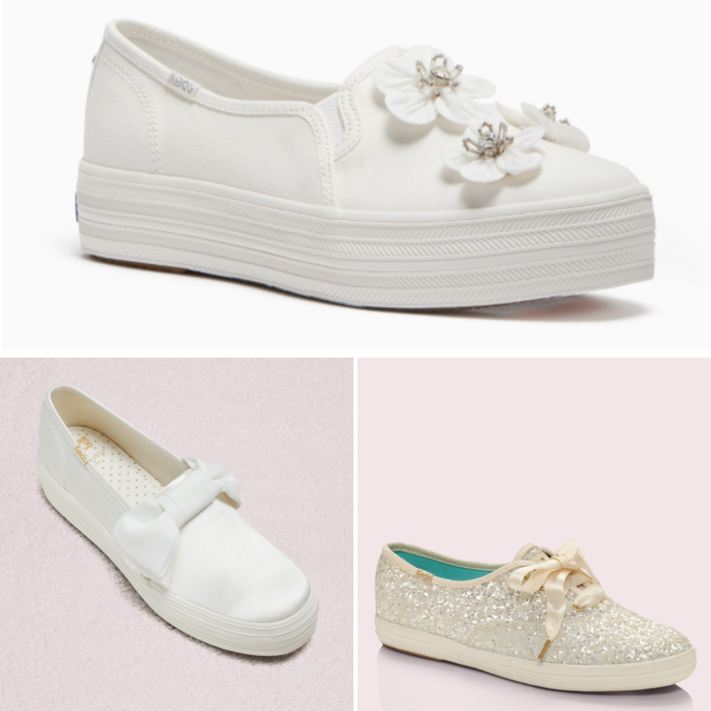 kate spade wedding trainers