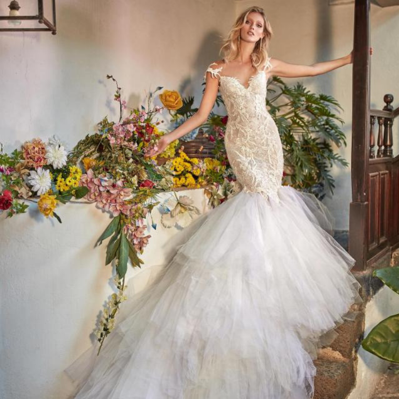 wedding dresses fish style