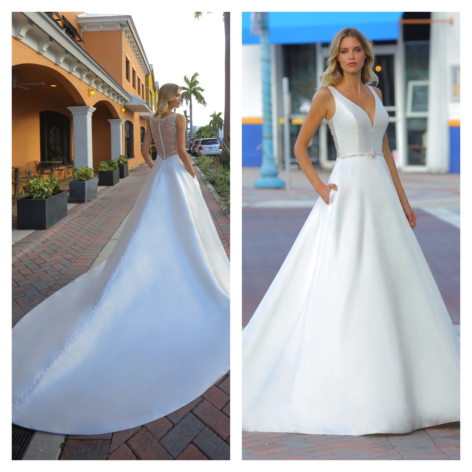 Randy Fenoli White Wedding Dress