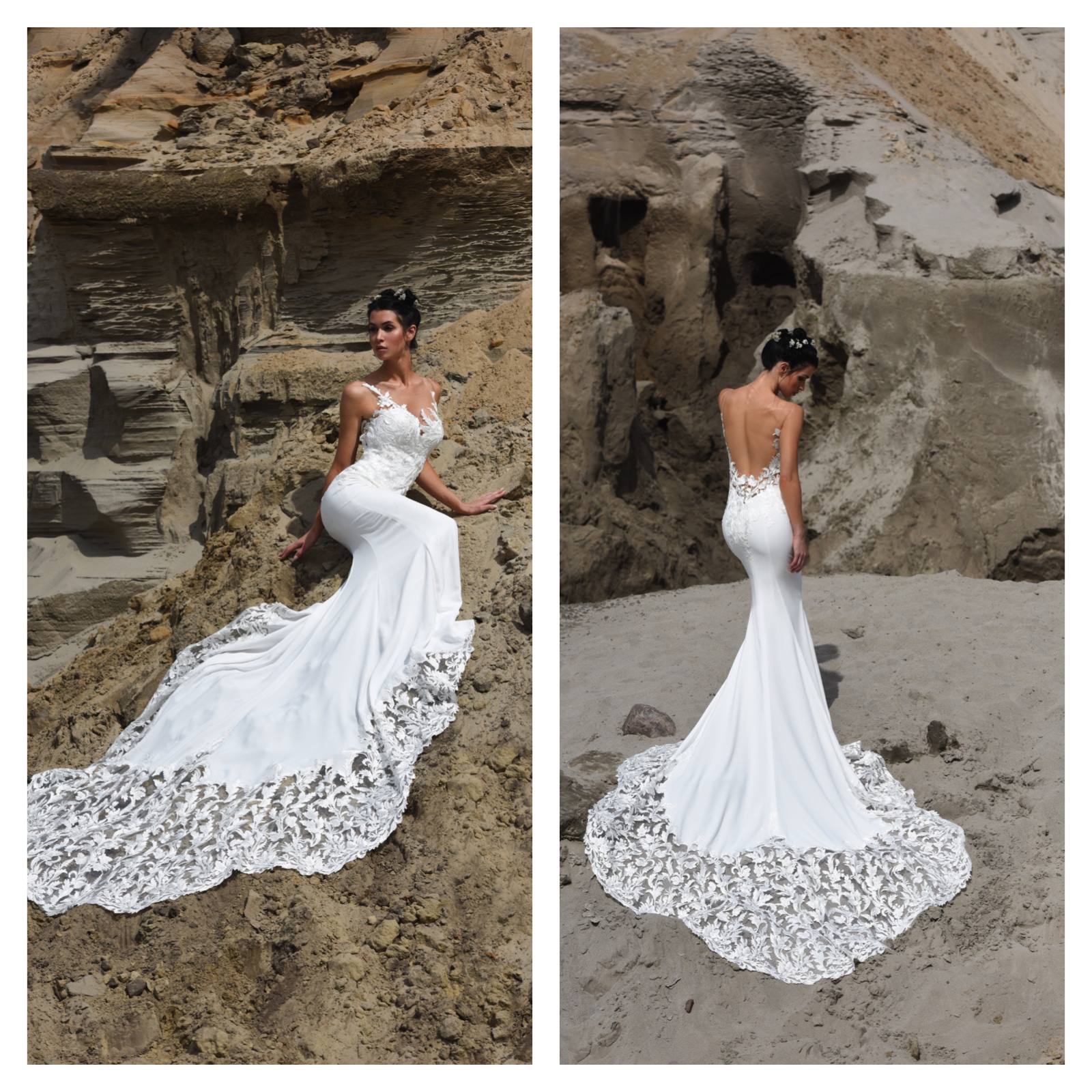 Dando London White Wedding Dress