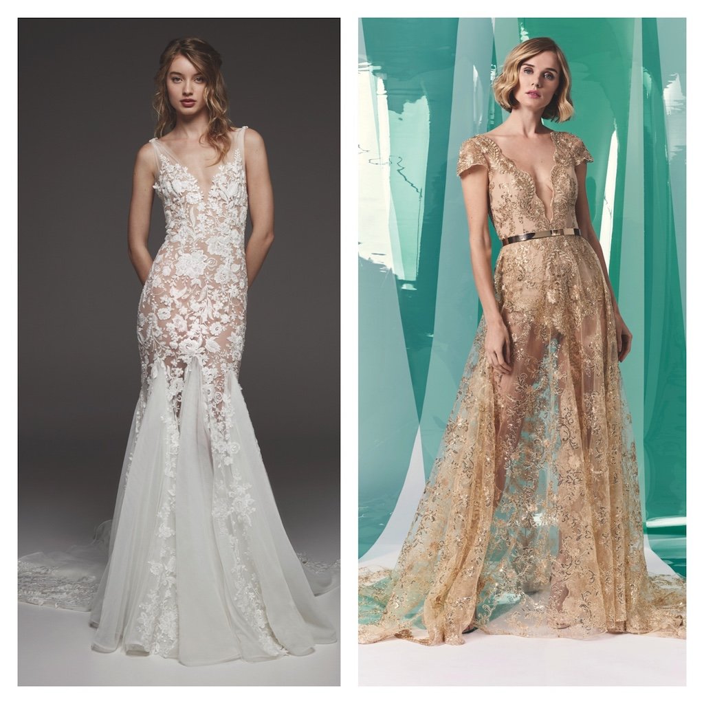 Two wedding dresses are better than one