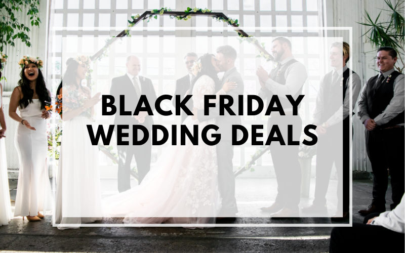 Black friday wedding deals