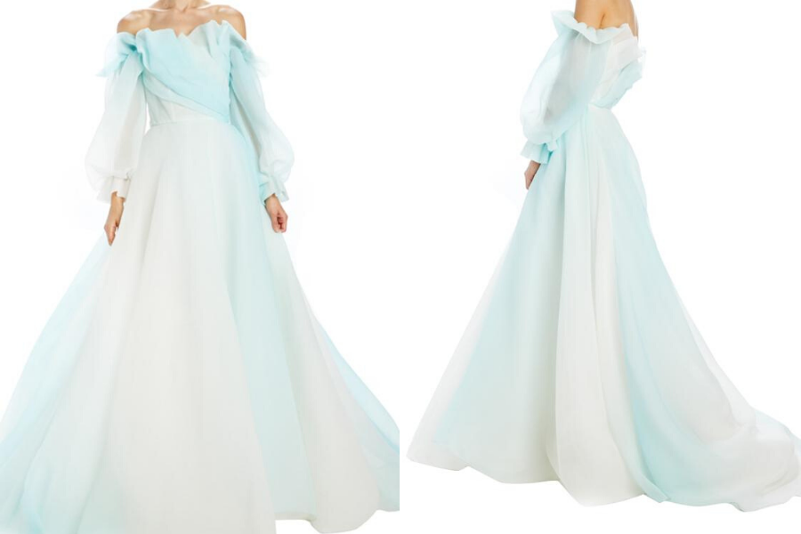 Blue-Wedding-Dress-Monique-Lhuiller