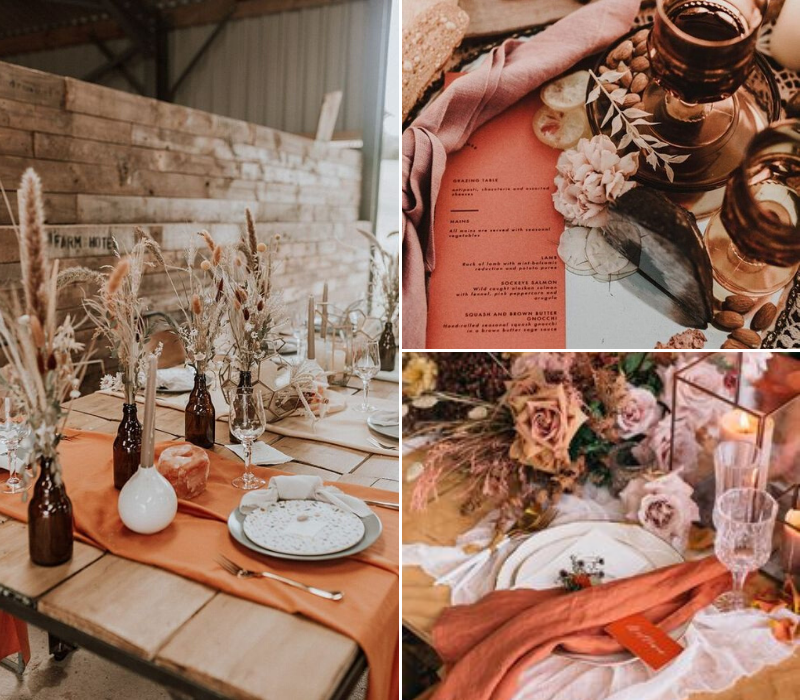 Burnt-Orange-Wedding-Theme-Tablescape