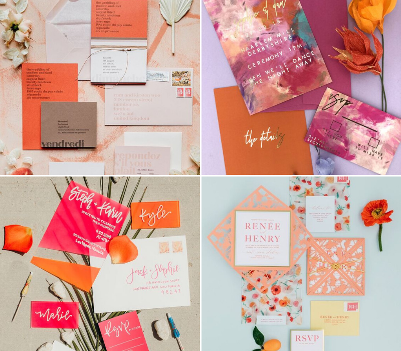 Burnt-Orange-Wedding-Theme-Wedding-Stationery