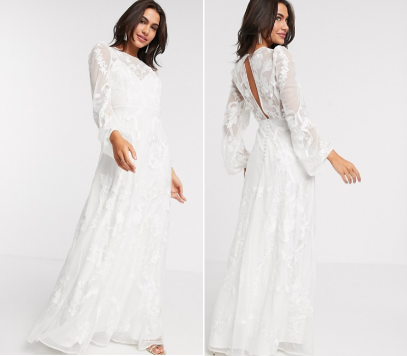 Asos Boho Wedding Dress