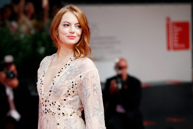 emma stone wedding dress