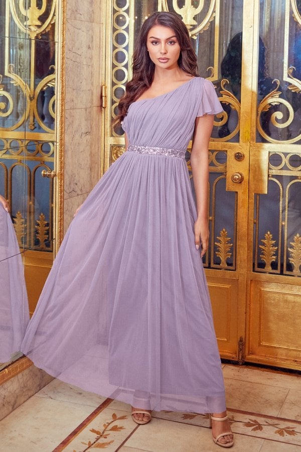 Purple Bridesmaids Dresses You Can Shop Online Wedding Journal