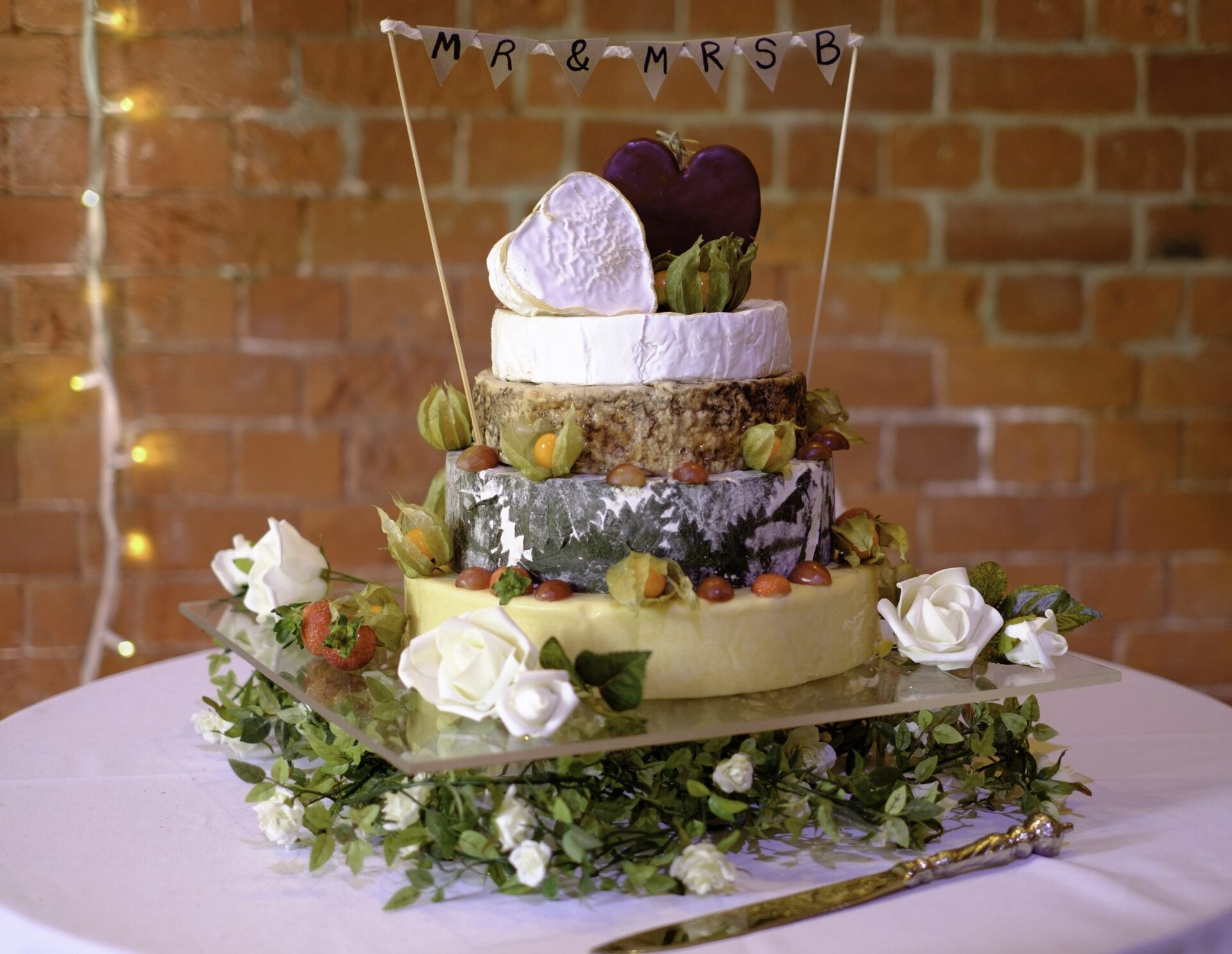 Cheese Wedding Cake