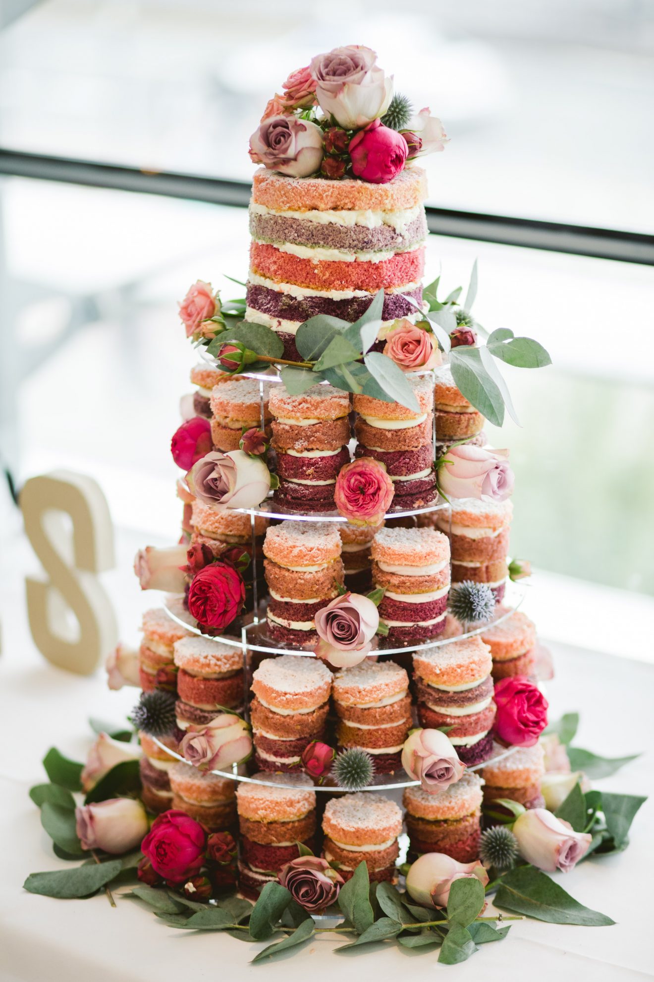 Wedding cake tower