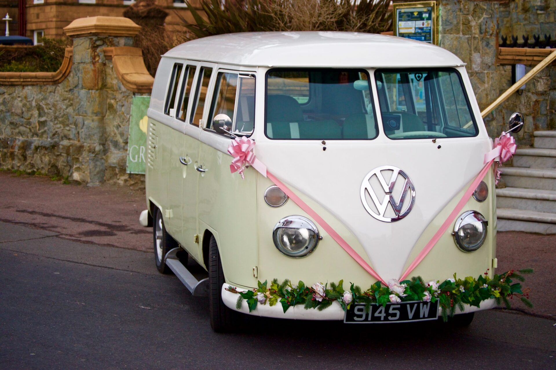 Wedding mini van