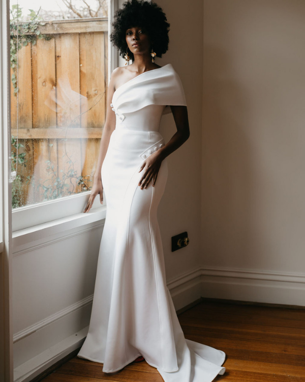 Vintage glamour wedding best sale dress