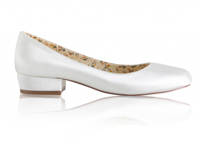funky flat wedding shoes