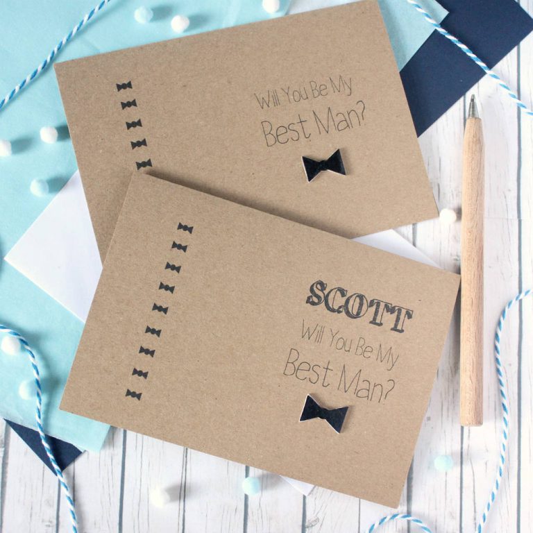 How To Ask Your Best Man and Groomsmen To Be Part Of Your Wedding Wedding Journal