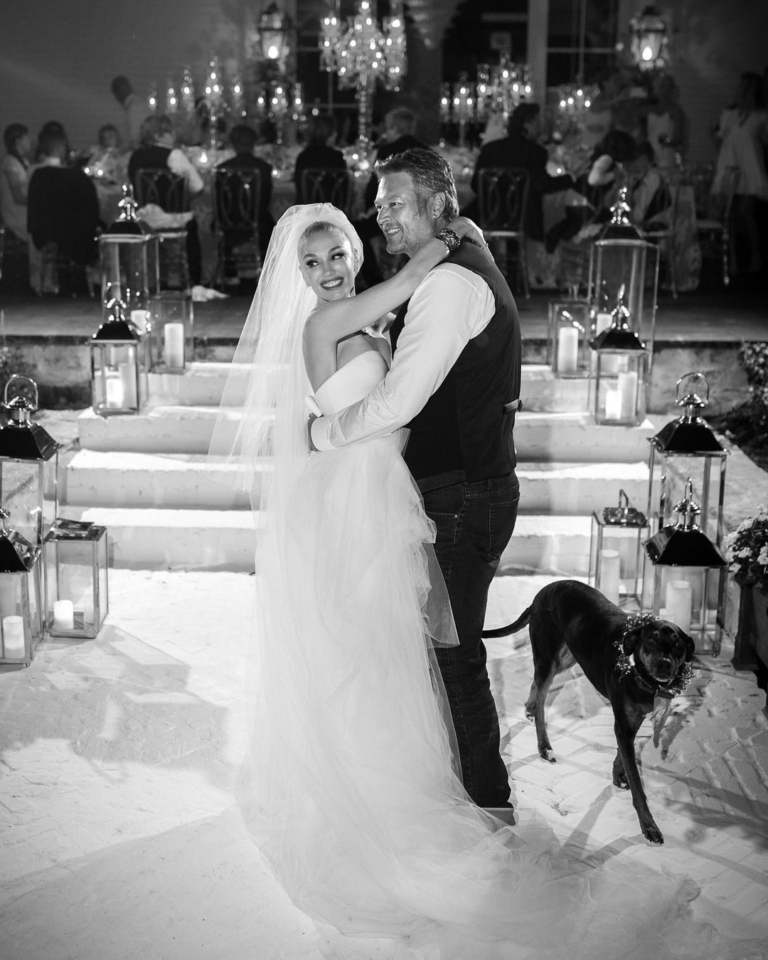 Gwen Stefani unveils stunning images of her wedding to Blake Shelton