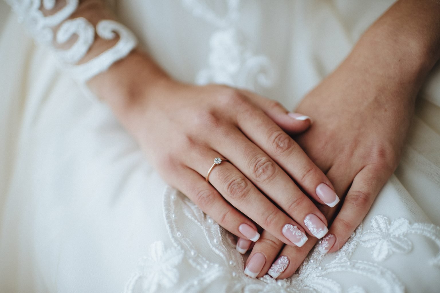 Sweet and Pretty Bridal Nails… – The Polished Mommy