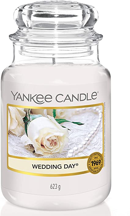 Wedding Day candle by Yankee Candle.