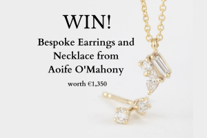 Win Bespoke Necklace and earrings from Aoife O'Mahony Design.