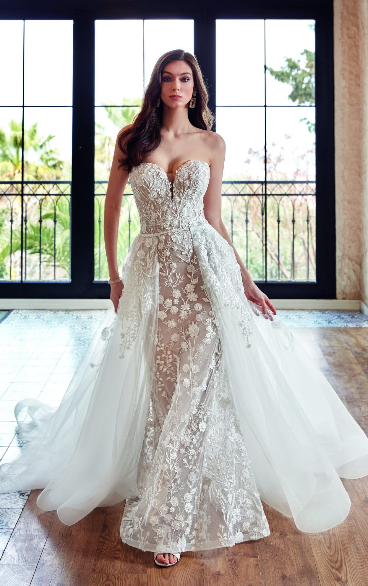 embroidered wedding dresses