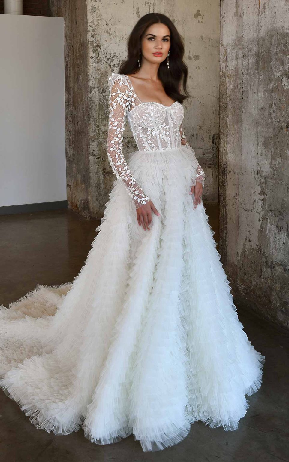 11 Floral Embroidered Wedding Dresses To Make A Statement Wedding Journal