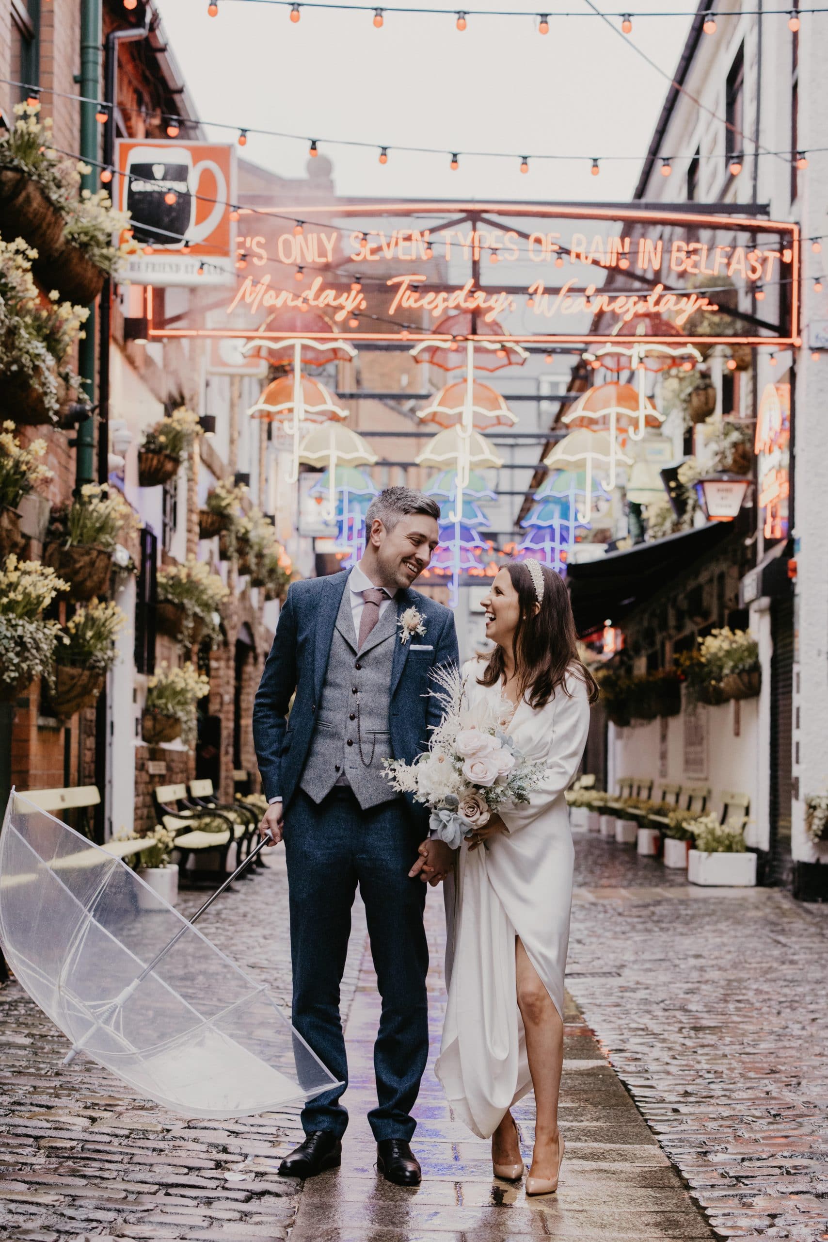 Modern Belfast City Wedding