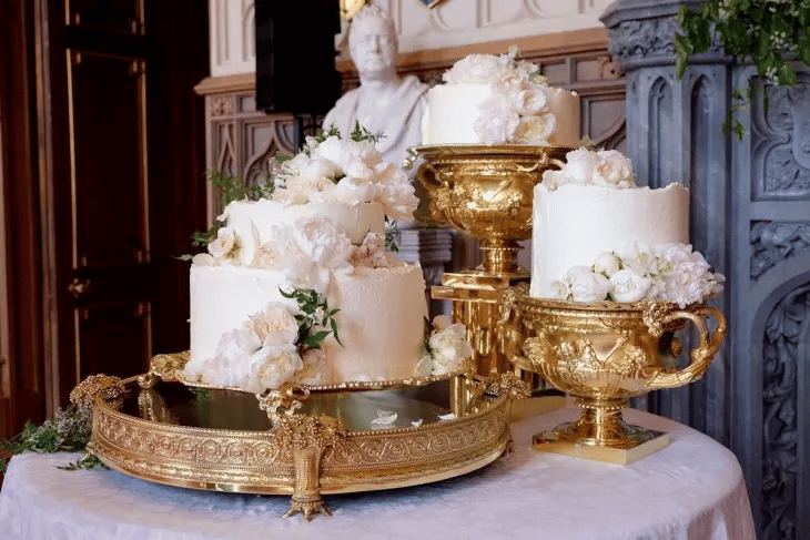 celebrity wedding cakes - Meghan Markle & Prince Harry