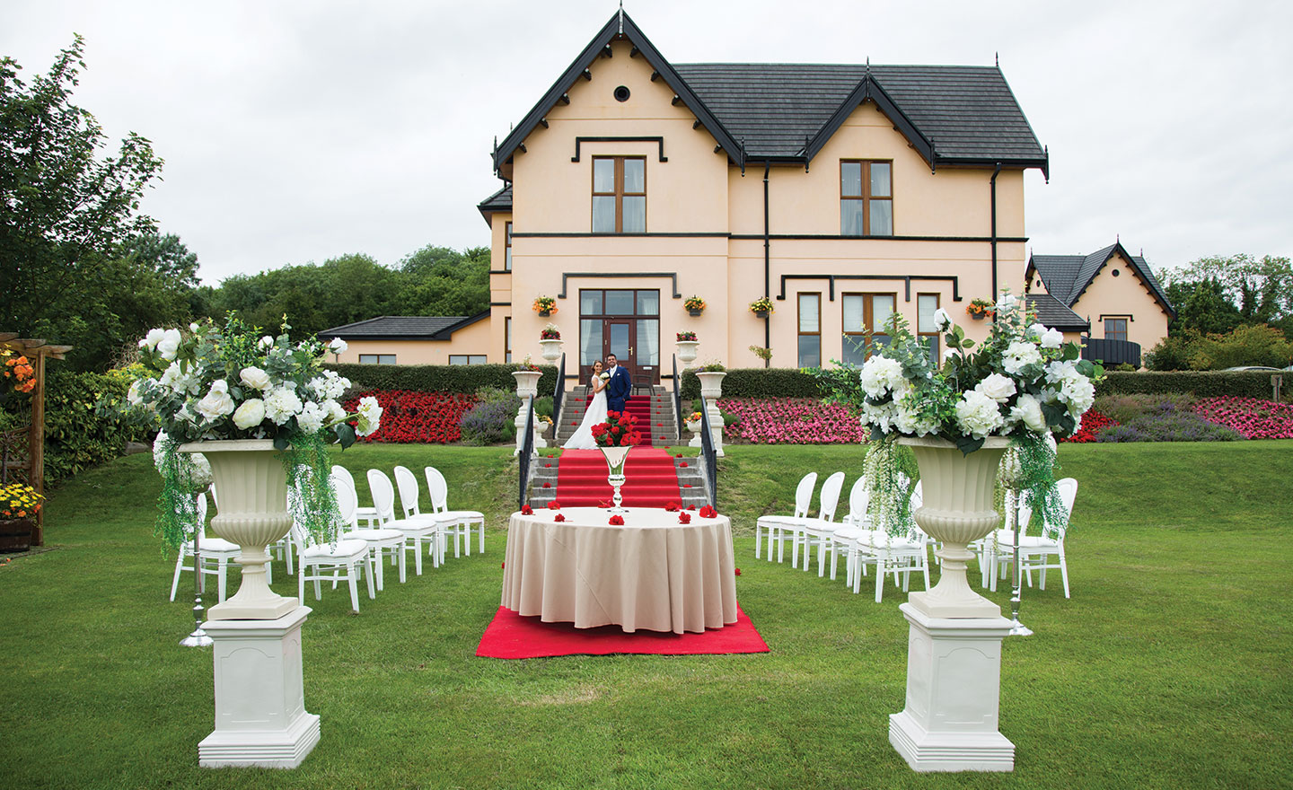 Wedding Venues In County Cavan - outside Errigal Country House Hotel