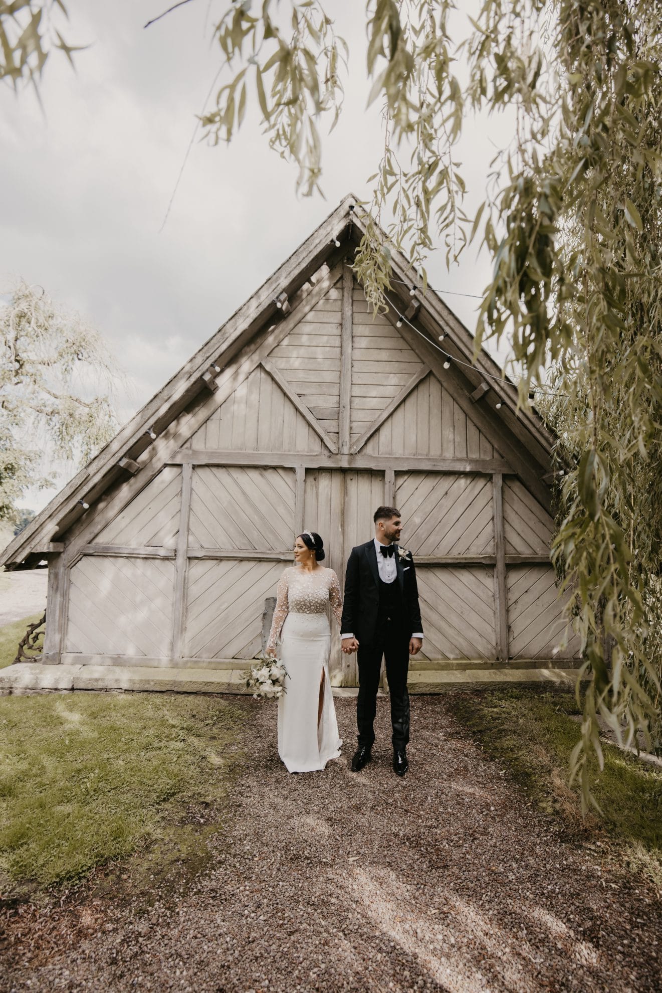 Outside wedding at Castle Leslie Estate