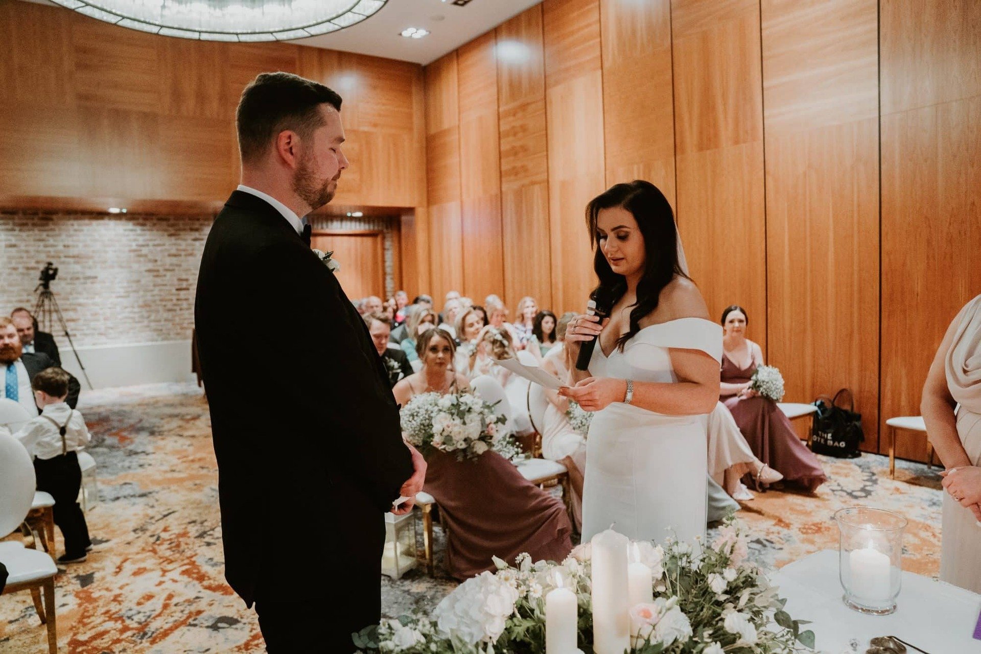 wedding at Farnham Estate - the ceremony