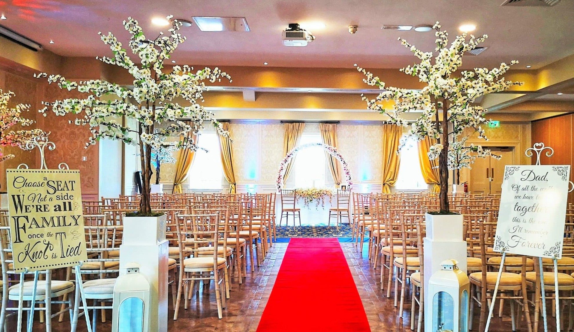 Wedding Venues in County Dublin roganstown interiors