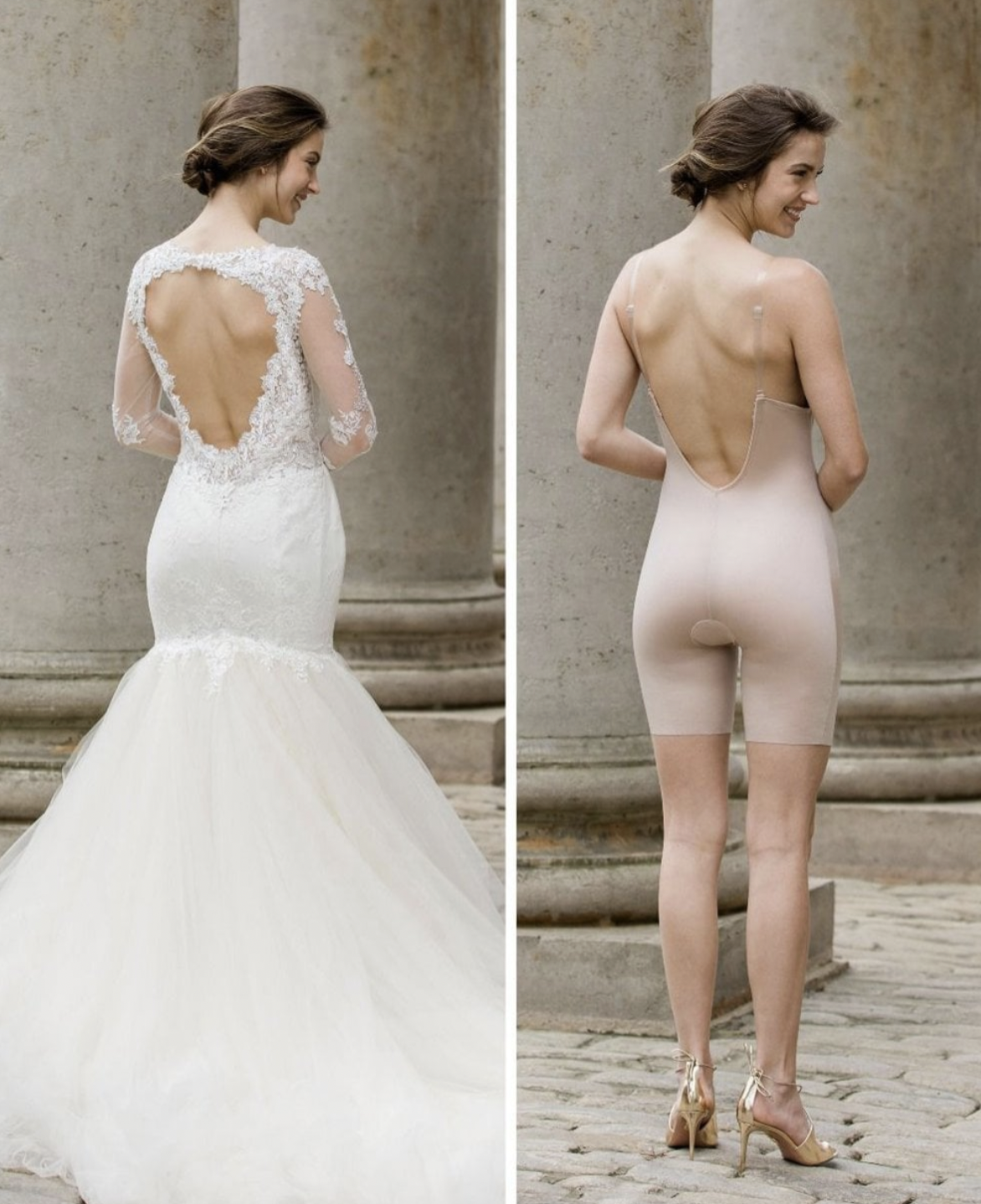 Spanx for backless wedding dress discount