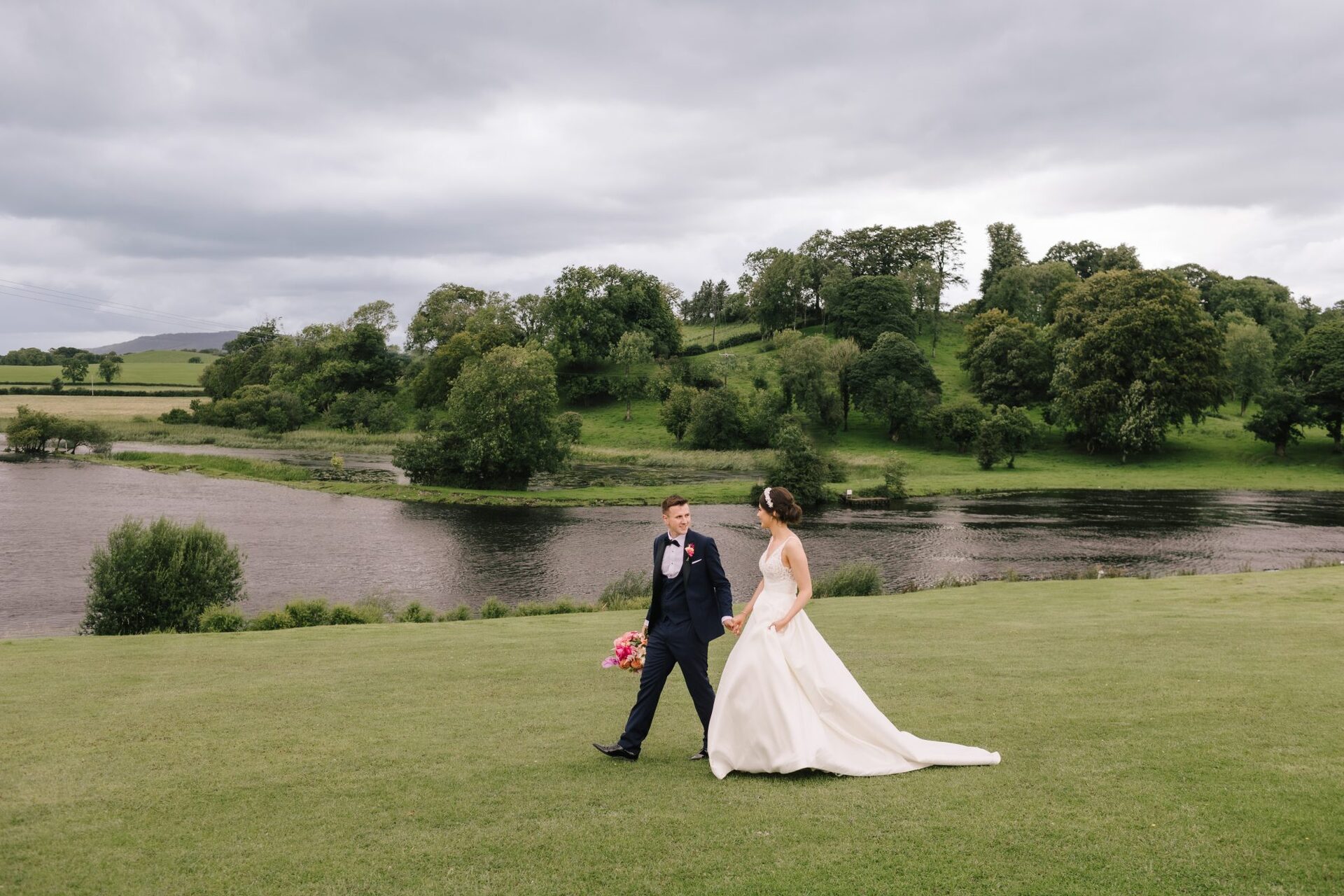 Married couple at Killyhevlin Lakeside Hotel & Lodges