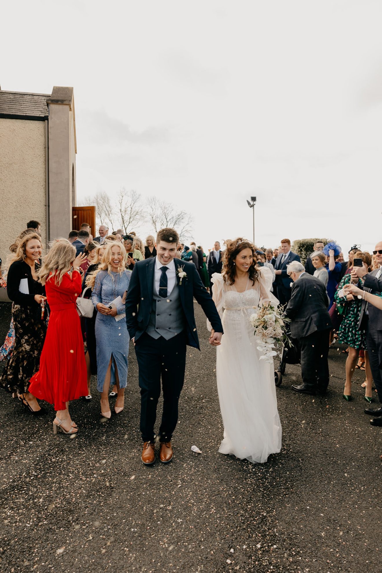 A Memorable Day: Leaving the church