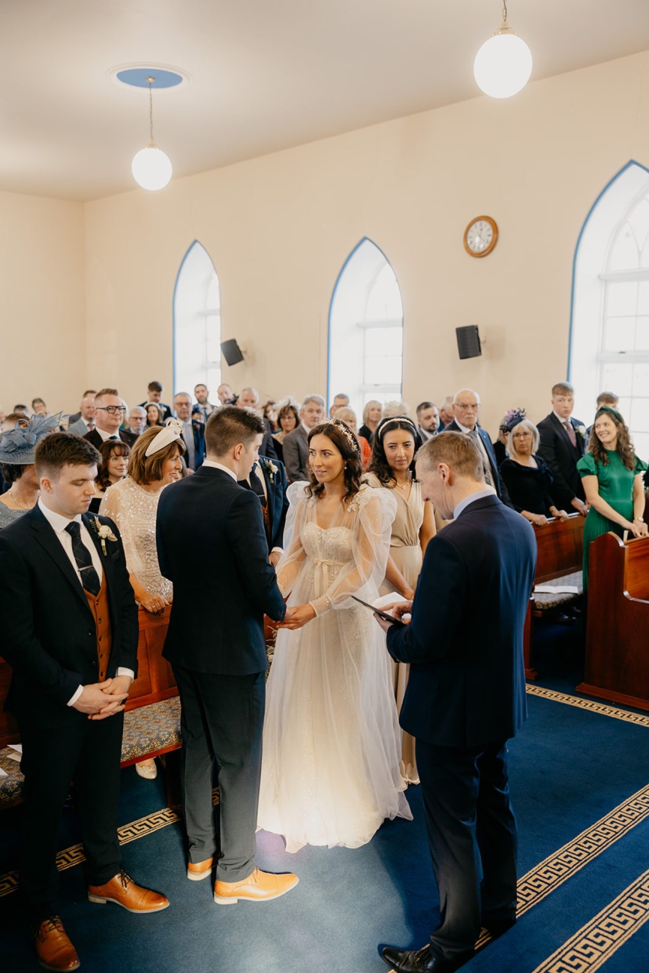 A memorable Day: The wedding ceremony in Loughgall Presbyterian