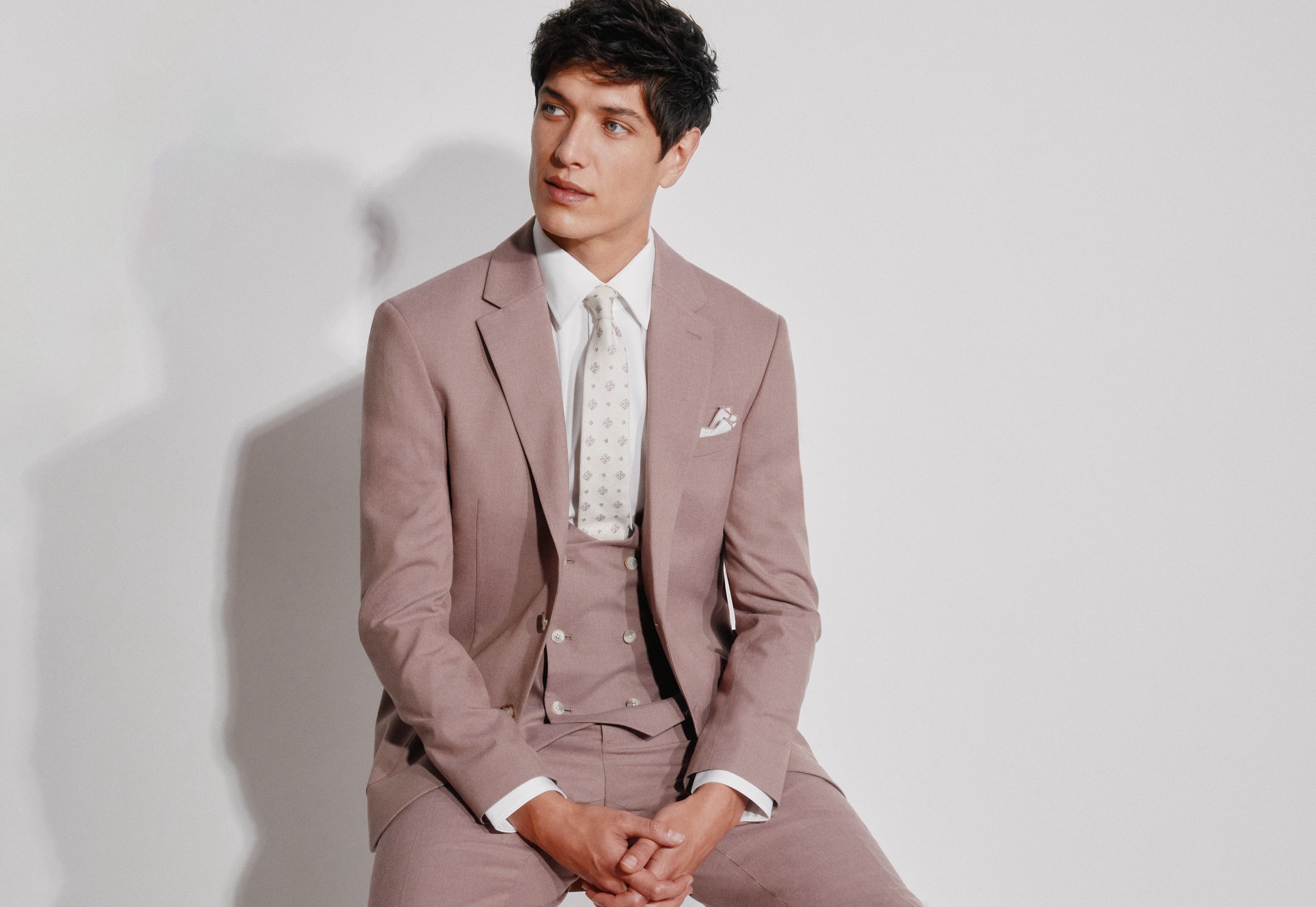 Wedding suiting from Moss Bros