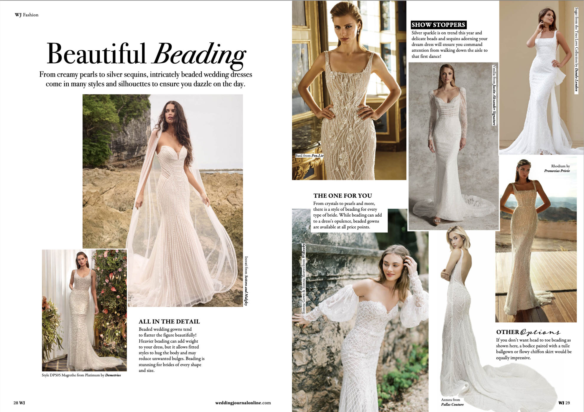 5 Reason s- Beaded Wedding Dresses