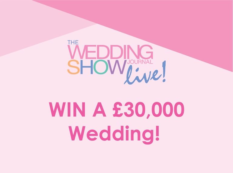 Win a £30,000 Wedding graphic