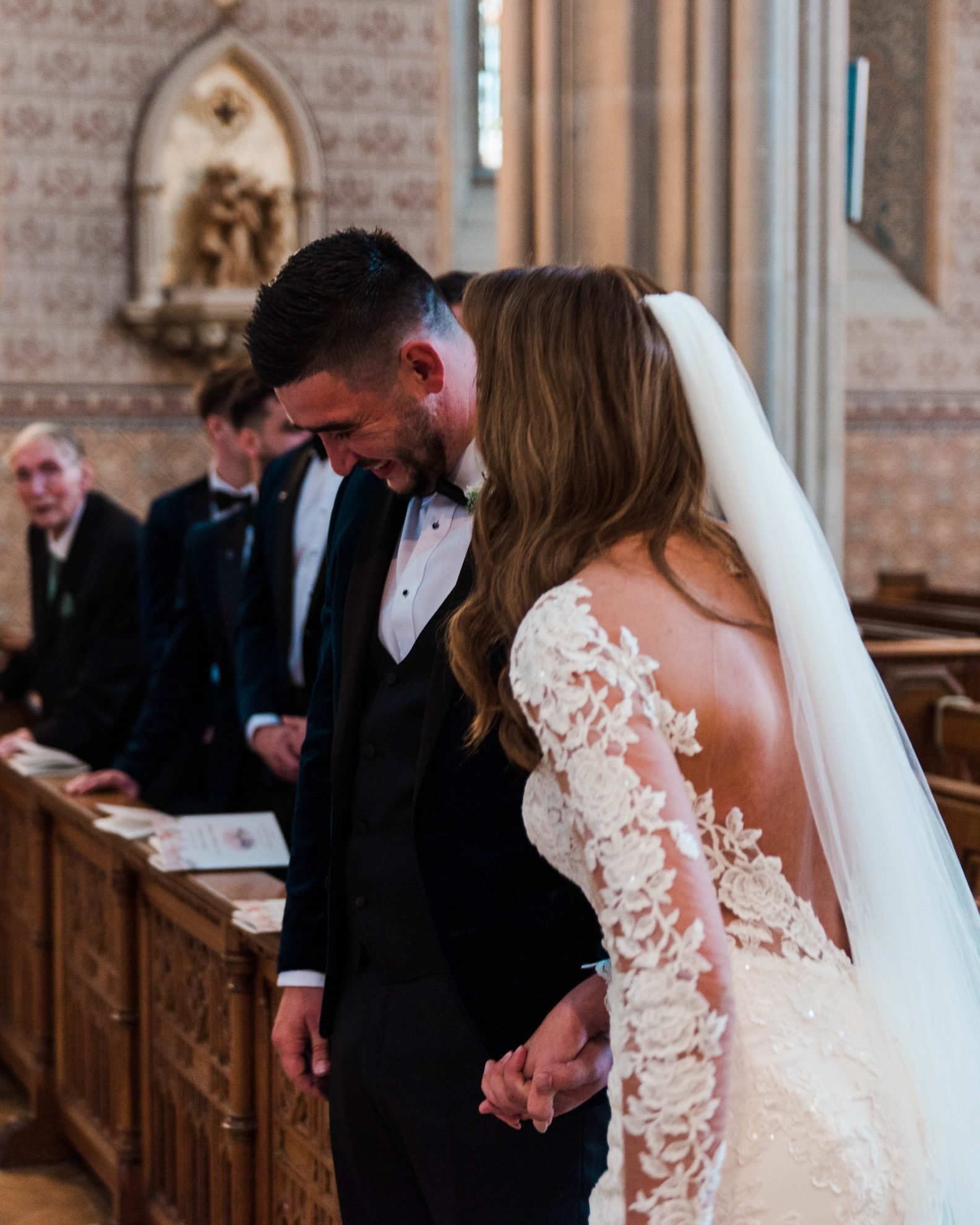 Seidy & Matthew taking their vows