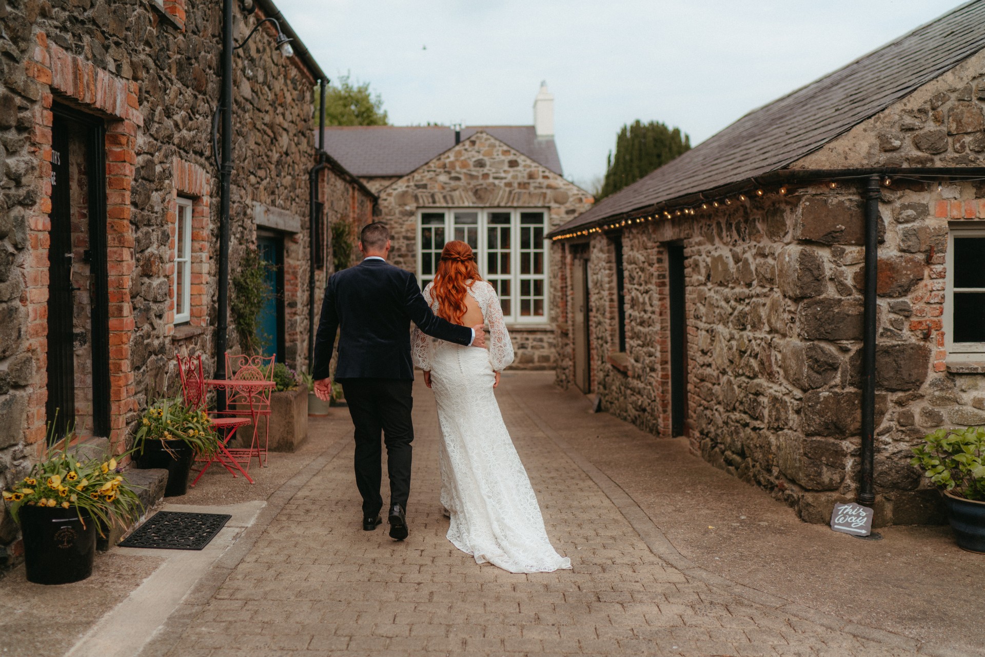 Andrew and Charmaine, newlywed at Limepark, Co. Antrim