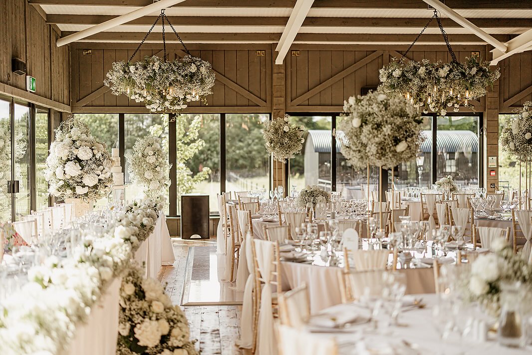 Reception room designed by Epic Event Design