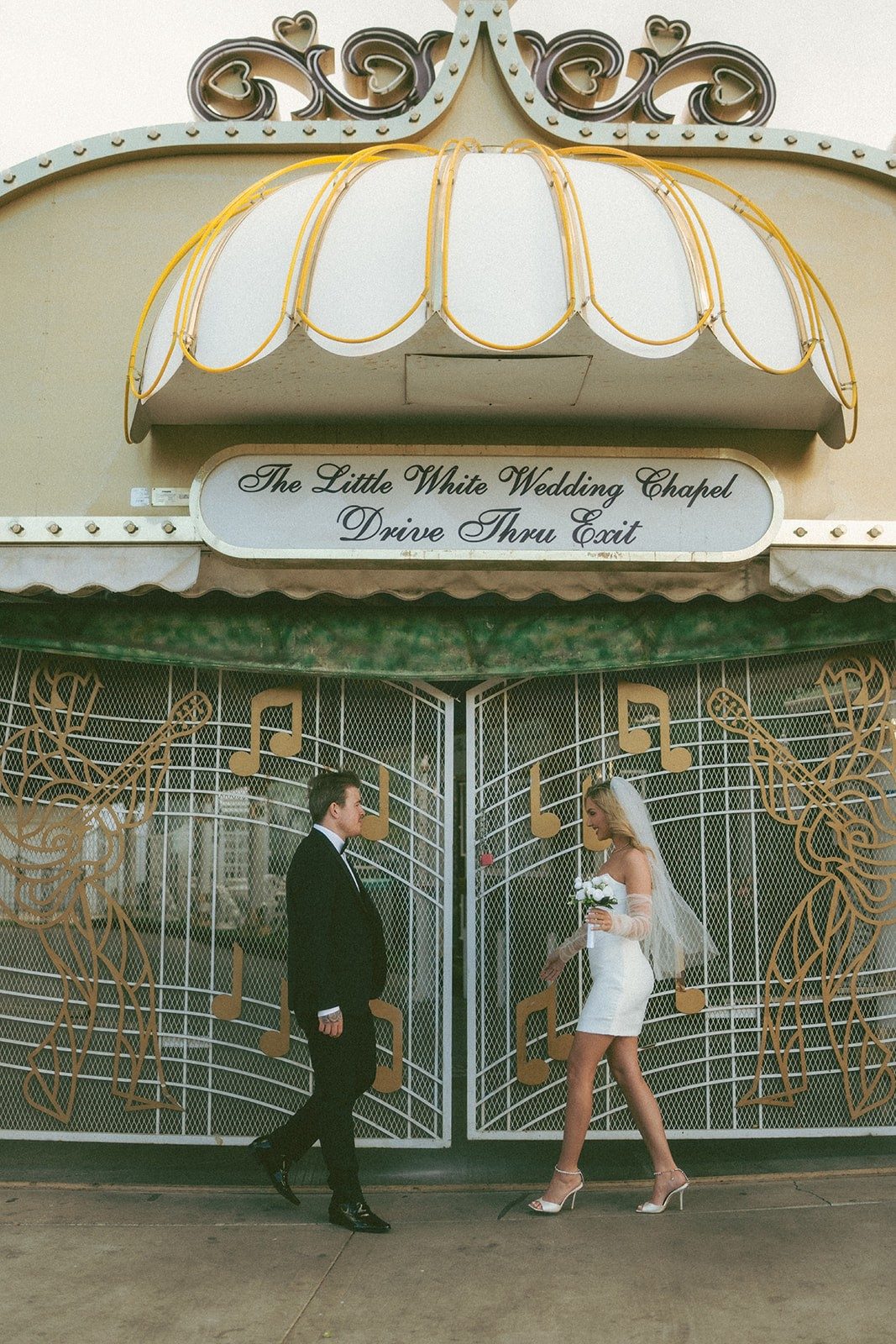 X-Factor star Eoghan Quigg and his partner Amy Campbell at The Little White Chapel